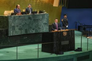 Daniel Noboa plantea en la ONU una ofensiva global contra el crimen, la destrucción ambiental y el atraso institucional